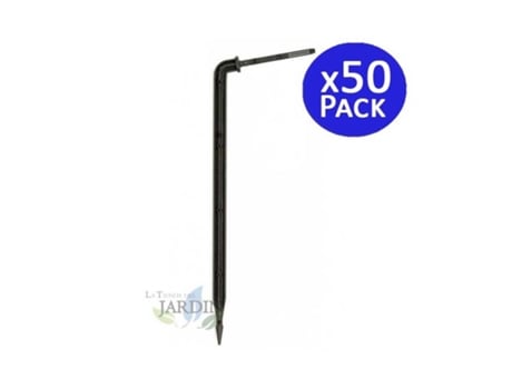 Estaca Microtubo 2,6 Litros/Hora 15Cm Riego Por Goteo Pack 50 SUINGA