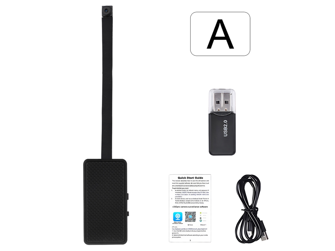 Minicámara Wifi Hd 1080p (tipo A) Diy