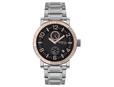 Reloj Hombre BREIL EW0590 Negro Plateado (Ø 43 mm)