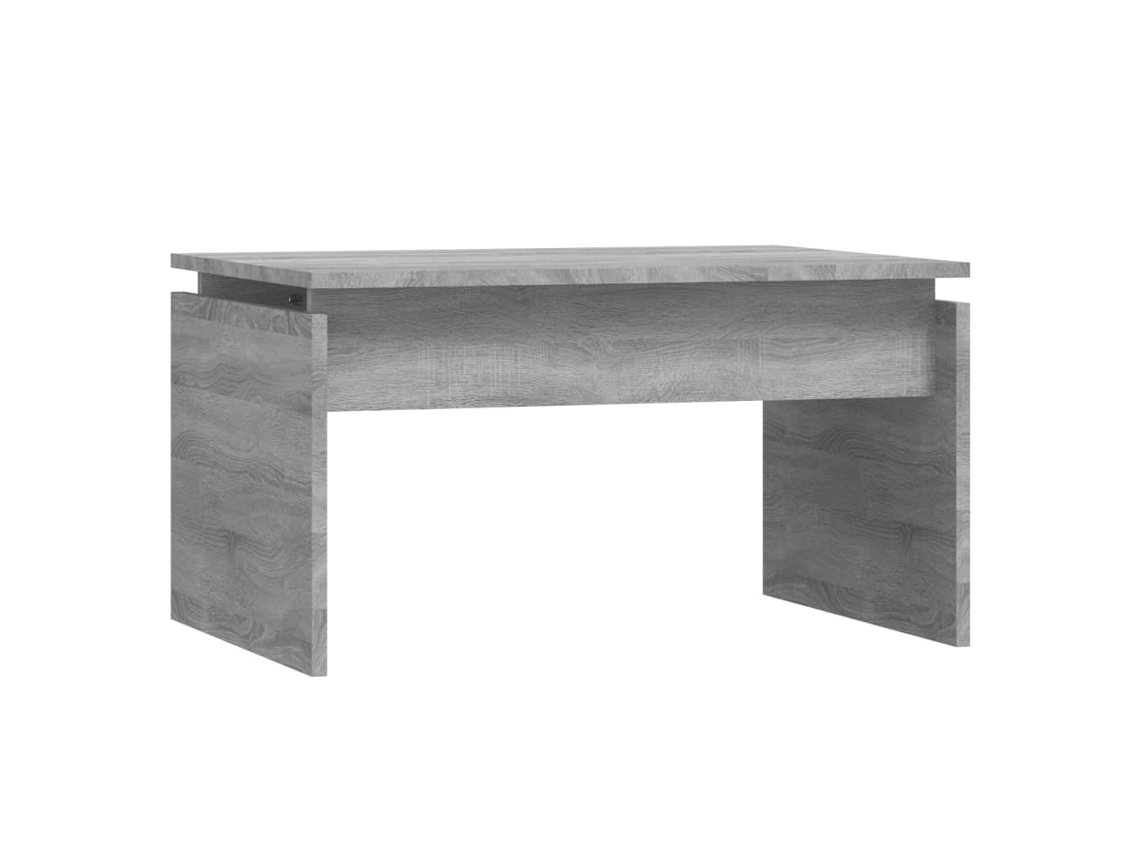 Maison Exclusive - Mesa De Centro Madera Contrachapada Gris Sonoma 68x50x38 Cm