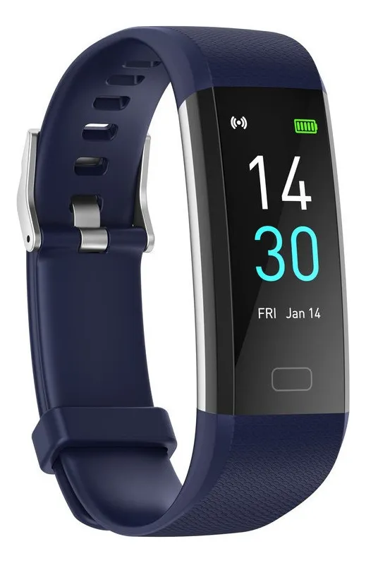 Reloj inteligente que mide la presión arterial y la frecuencia cardíaca.