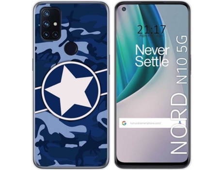 Carcasa OnePlus Nord N10 5G TUMUNDOSMARTPHONE Camuflaje 03 Multicolor