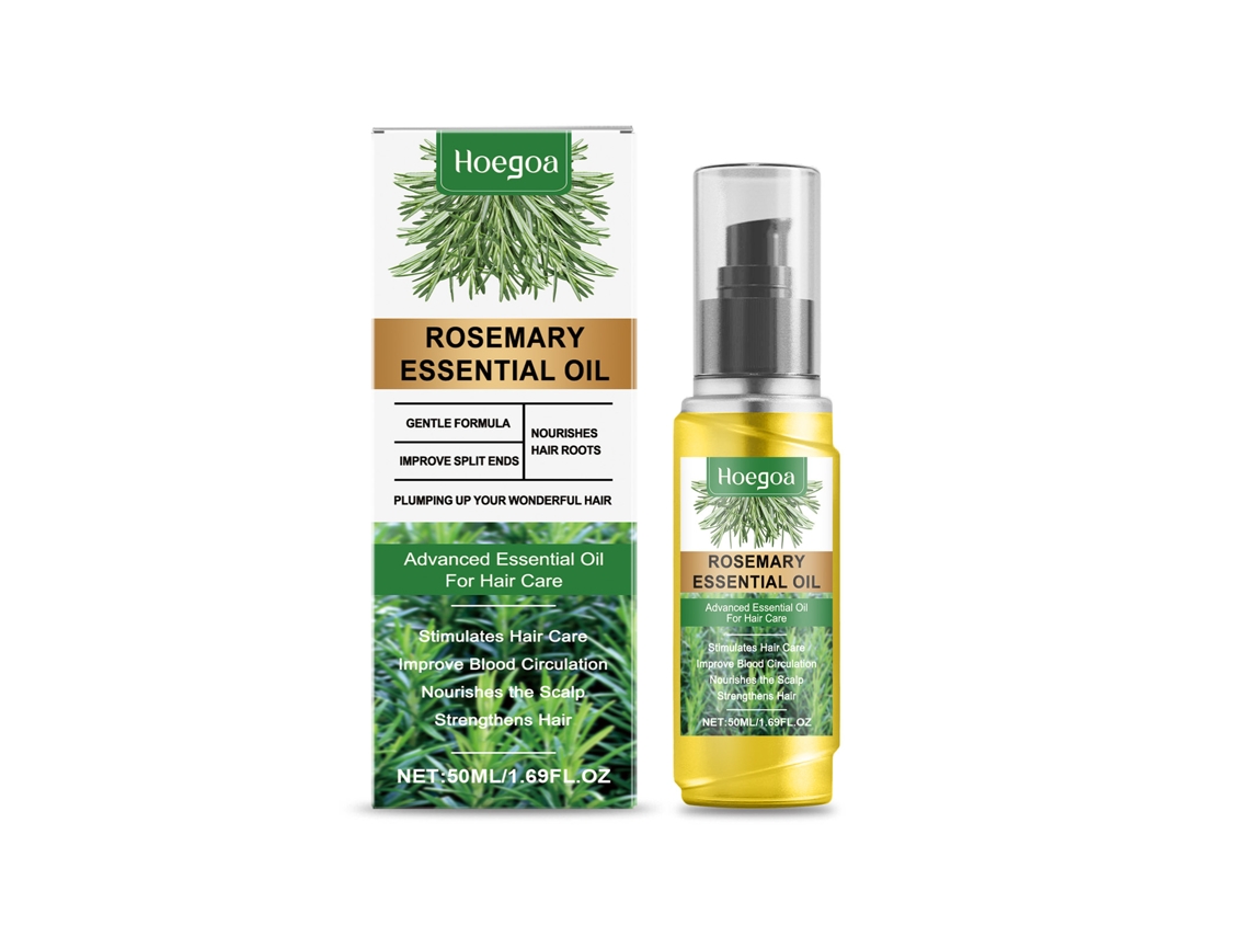 Aceite esencial de romero para cabello claro