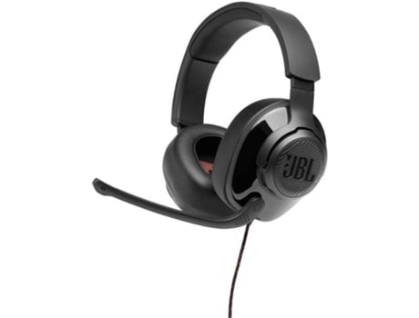 Auriculares Gaming Con Cable JBL QUANTUM200BLK (Over Ear - Multiplataforma - Negro)
