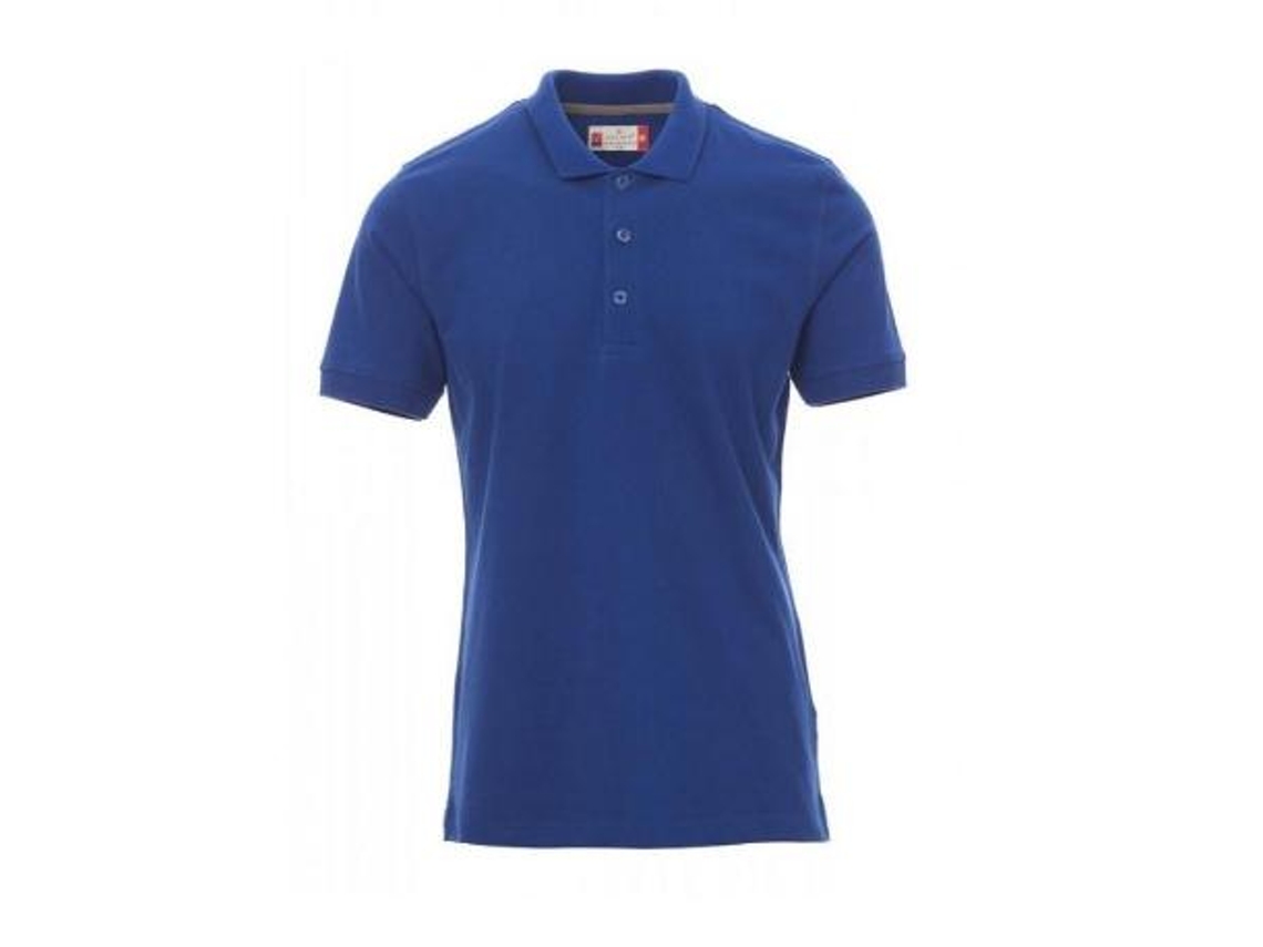 Polo pique manga corta cuello canale varios colores talla s-xxl talla s color ropa color azulina