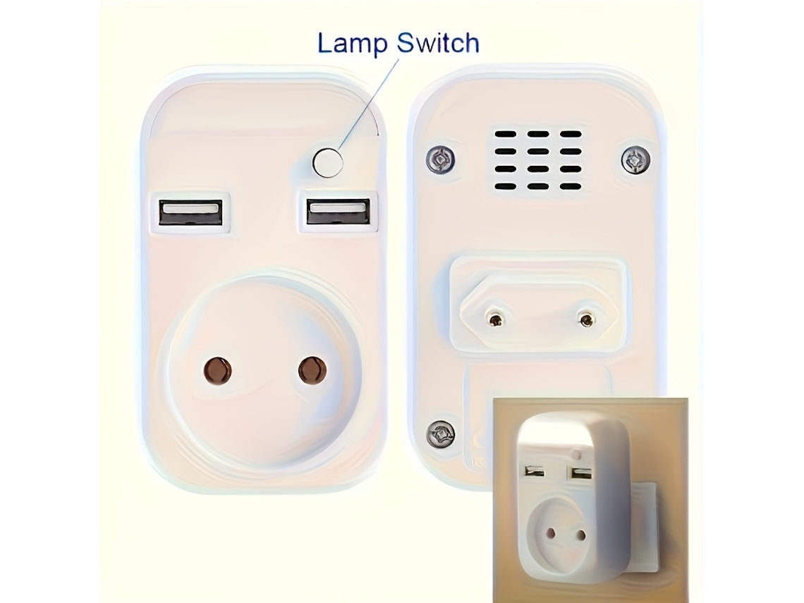 Puerto Usb Tres En Uno Con Interruptor Para Estación De Acoplamiento Y Adaptador De Escritorio.