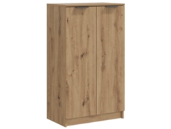 Maison Exclusive - Mueble Zapatero Madera Ingeniería Roble Artisian 59x35x100,5 Cm