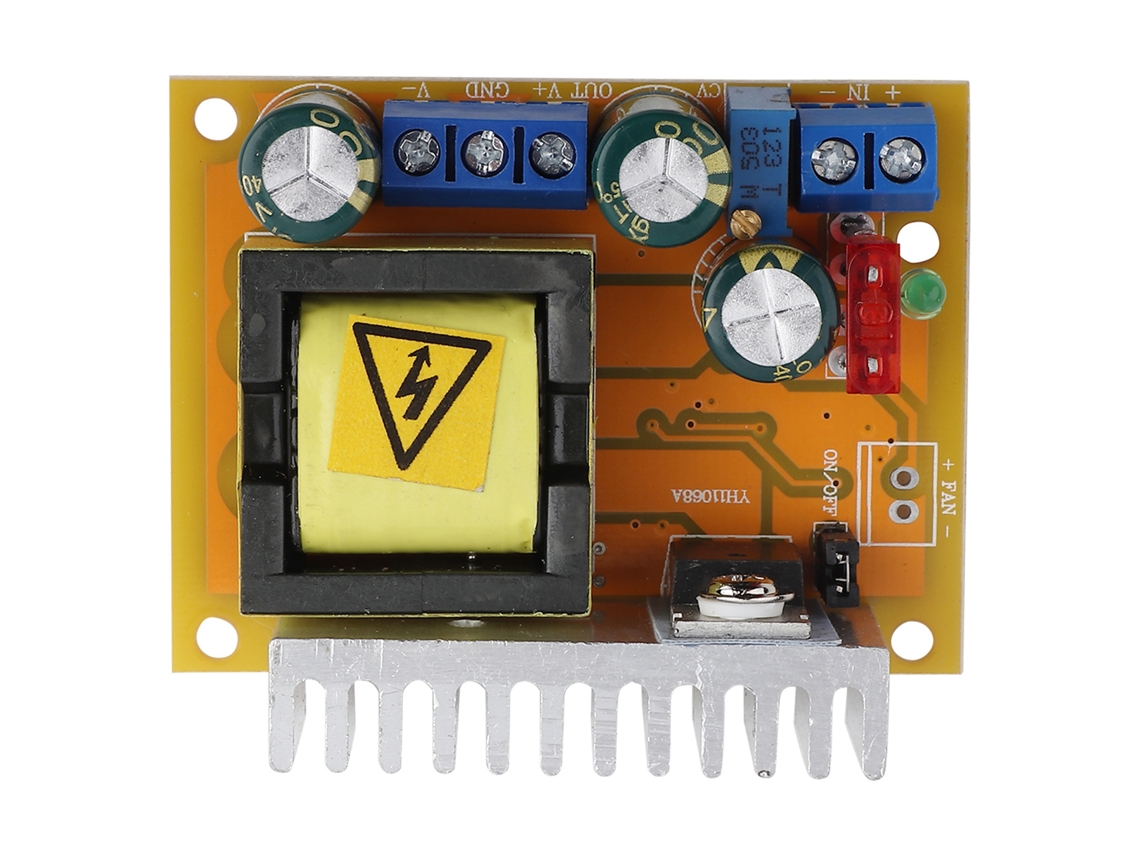 2026velora-convertidor Elevador de voltaje DCDC Boost 12V a ±45V390V con módulo regulador ZVS de carga de condensador