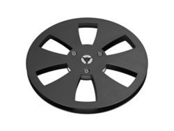 Carrete De Cinta Vacío De Aleación De Aluminio De 7 Pulgadas Y 1/4 De Pulgada, 6 Orificios, Universal Para Reproductores De Cinta De Carrete A Carrete.