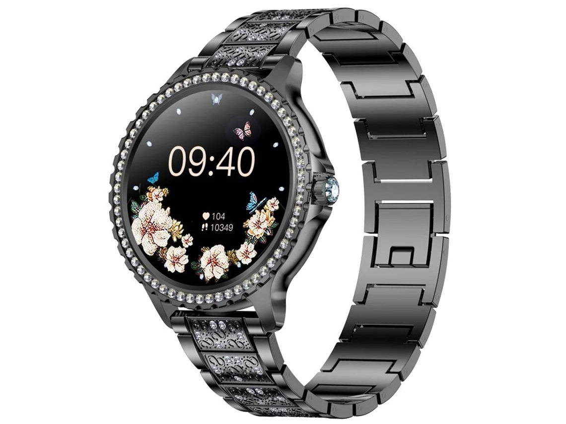 Reloj inteligente con pantalla táctil de 1,32 pulgadas para Android, monitor de actividad física y frecuencia cardíaca. Bestvite