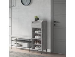 Zapatero Organizador 40X36X105 Cm Derivados de Madera Gris Sonoma