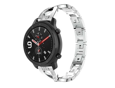 Pulsera de Acero de Lujo para Xiaomi Mibro Watch A1 Plata VEANXIN