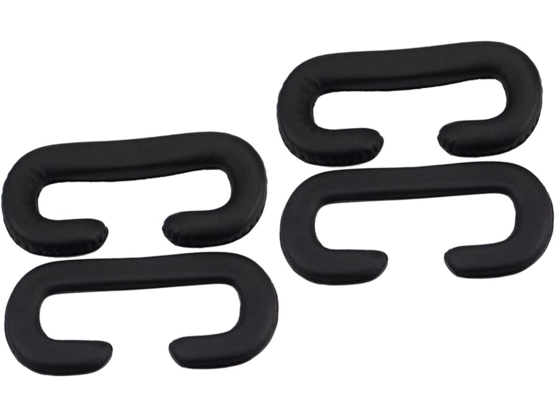 Juego De 2 Fundas Acolchadas Para Gafas De Piel Sintética 3d Cómodas Con Agujeros.
