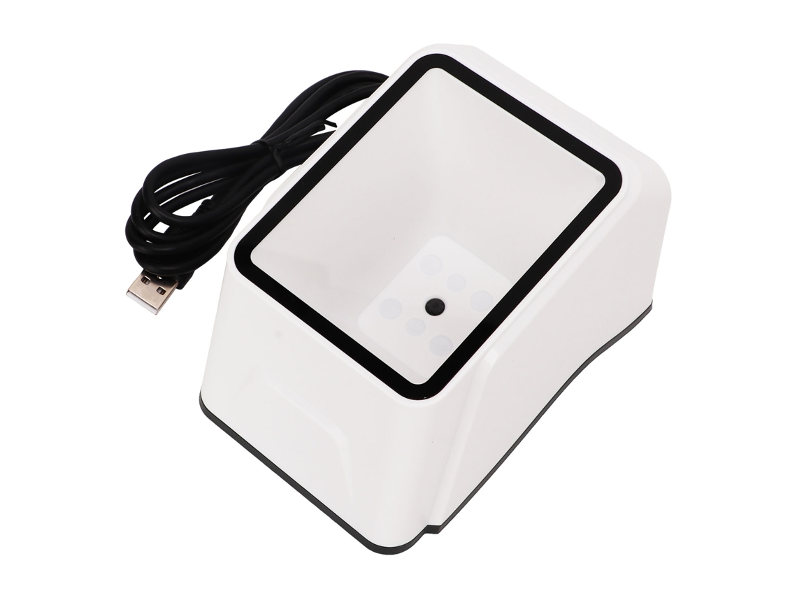 Escáner Automático De Códigos De Barras 1d Y 2d Para Pagos Móviles, Blanco, Usb