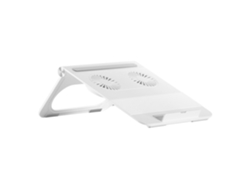 Suporte Para Notebook E Tablet Dobrável Portátil Com Ventilador De Resfriamento, Ajustável Em Altura, Base De Silicone, Resfriamento Aprimorado