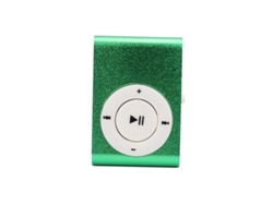 Reproductor Mp3 Mini Usb 2.0 De 3,5 Mm Con Clip, Compatible Tarjeta Memoria, Diseño Sencillo, Sin