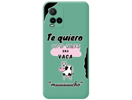Carcasa Vivo Y21s / Y33s TUMUNDOSMARTPHONE Silicona Líquida Dibujos Verde