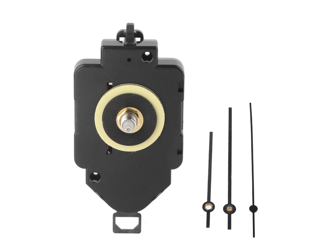 Kit de mecanismo de reloj de péndulo para armar uno mismo, con batería, preciso, silencioso, de plástico ABS para reparación y reemplazo.