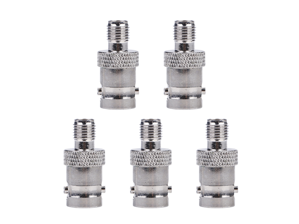 Adaptador BNC hembra a SMA hembra, conector coaxial RF para radios bidireccionales