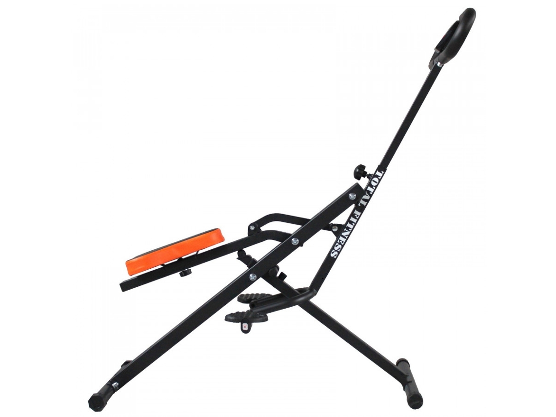 Total Fitness Body Crunch Pro con pantalla, equipo de ejercicios abdominales AB7700 de Yelloo