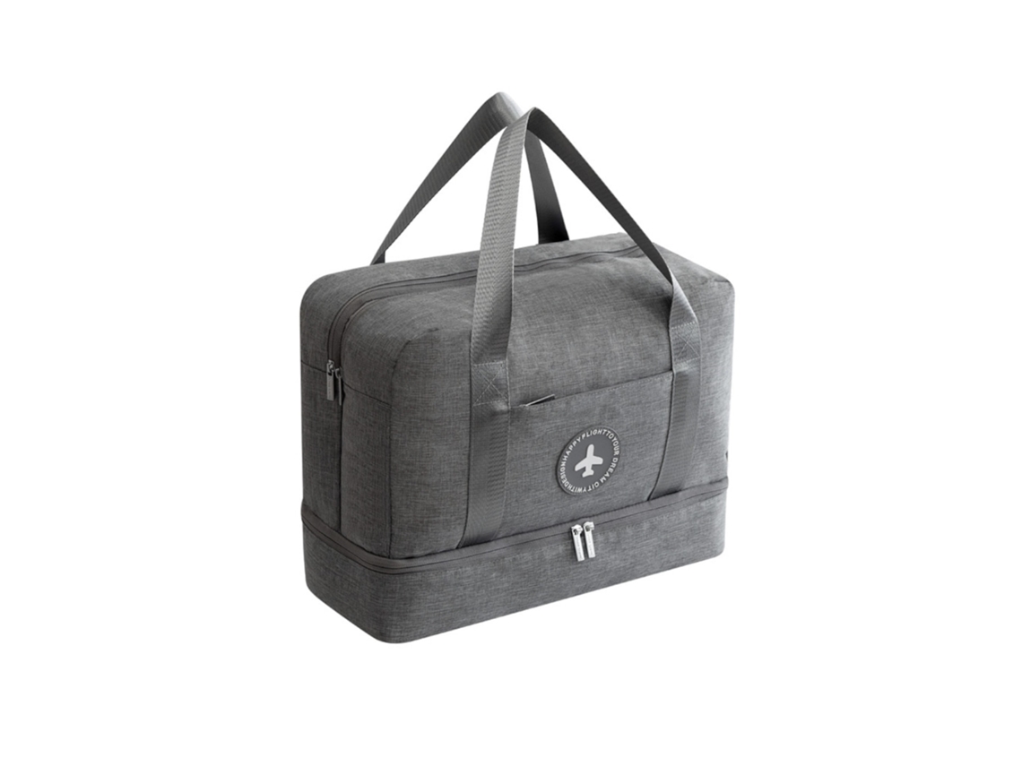 KOFIHETY Bolso de mano deportivo Spirit Airlines Personal Item, gris, resistente e impermeable, versátil, para mujeres y hombres (Dimensiones: 39 x 18 x 30 cm)