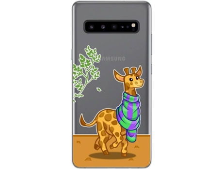 Carcasa Samsung Galaxy S10 5G TUMUNDOSMARTPHONE Jirafa Multicolor