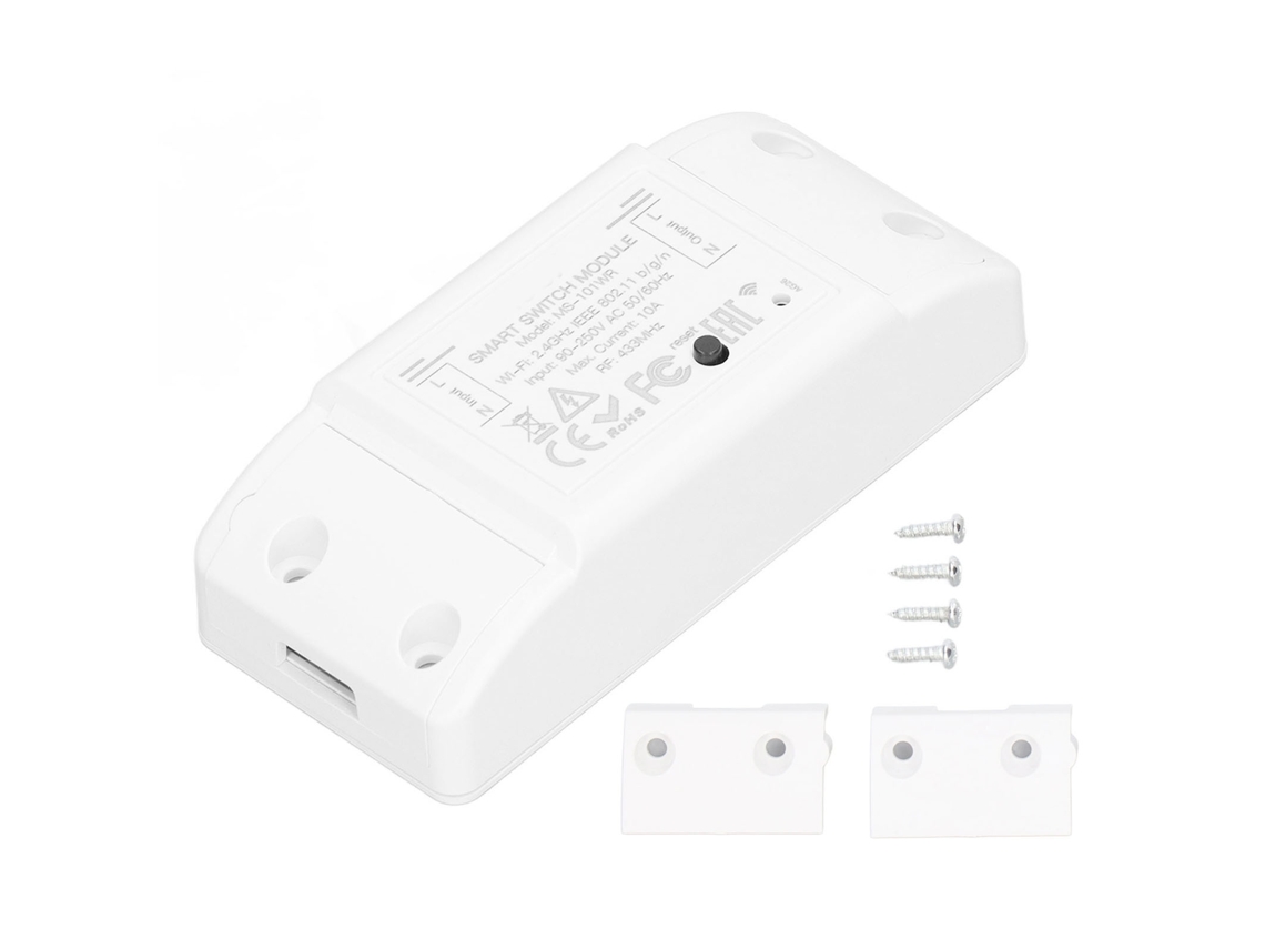 Módulo Interruptor Wifi Inteligente Control Remoto Por App Teléfono Móvil Para Hogar Ca 90‑