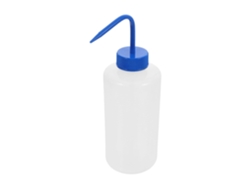 Frasco De Plástico Transparente De 1000ml Para Lavagem, Com Gargalo Curvo E Bico.