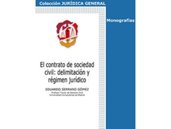 Libro Contrato De Sociedad Civil: Delimitación Y Régimen Jurídico de Eduardo Serrano Gomez (Español)
