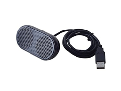 Mini Altavoz Multimedia Estéreo Usb Portátil Sin Control De Volumen, Negro.