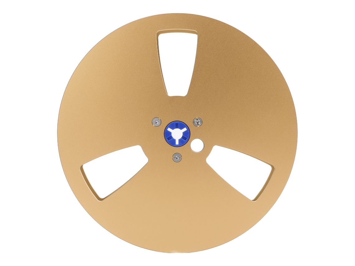 Rollo De Cinta Vacío De 7 Pulgadas (1/4) Para Grabadora De Cinta De Carrete Abierto Gold