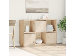 Aparador 110,5x35x80 cm Madera Maciza de Pino Dkd Home Decor