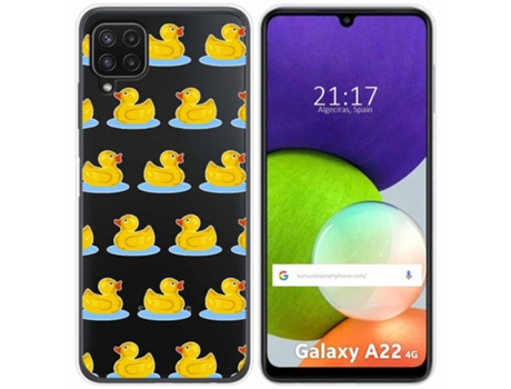 Carcasa Samsung Galaxy A22 4G / M22 TUMUNDOSMARTPHONE Dibujos Transparente Multicolor