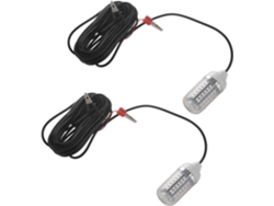 2 Luces Led Subacuáticas De Pesca De 12 V, 108 Unidades, Color Verde, Para Encontrar Señuelos De Pesca.