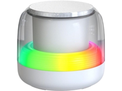 Altavoz Portátil Con Subwoofer, Reproductor De Música, Luz Y Audio De 7 Pulgadas.