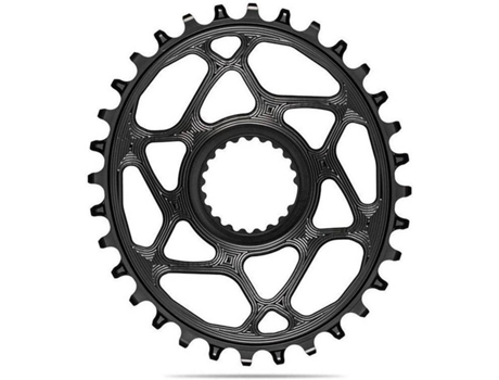 Placa de Bicicleta ABSOLUTE BLACK Oval Xtr M9100 Direct Mount
