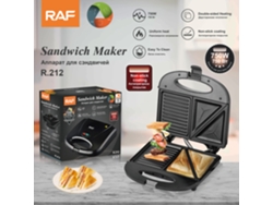 Sandwichera estándar europea, máquina de desayuno, mini waflera, máquina multifuncional para hacer pasteles y tostadora. Mdug