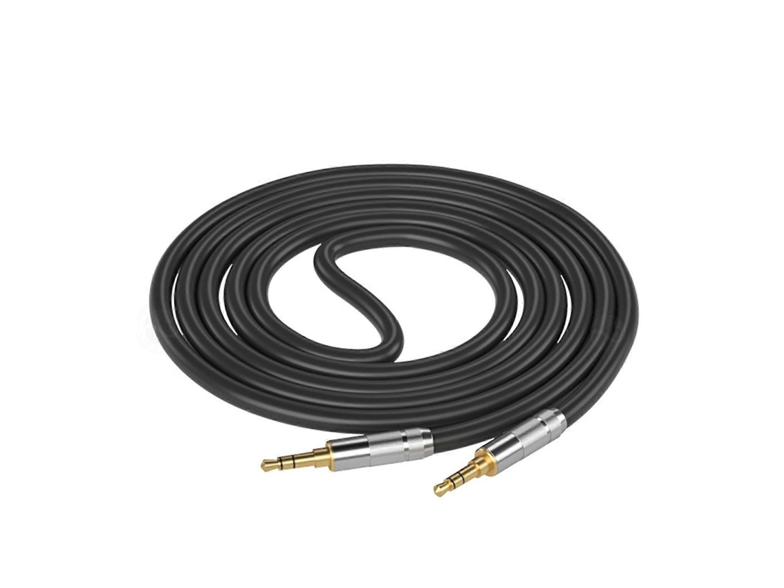 Cable de audio estéreo macho a macho de 3,5 mm con conectores en ángulo recto opcionales