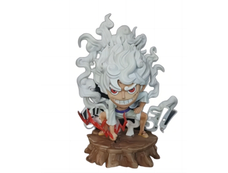 EZII Figura Anime one pease Nika Lufei 16 WHITE multicolor crianças presente brinquedo bonito