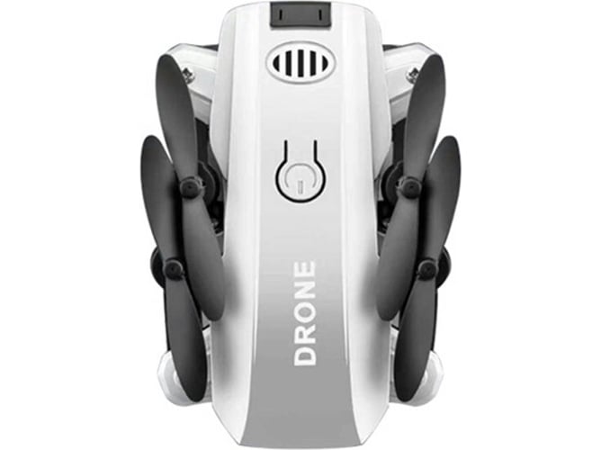 Drone Teledirigido WJS 300000 Píxeles (Plateado)