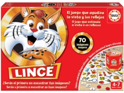 Juego Educativo EDUCA Lince Juego 70 Imagenes (Edad Mínima: 4 Años - 33,5 x 23,2 x 4,7 cm)