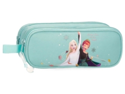 Estuche de poliéster Frozen Always Close Tothe Heart azul claro Disney