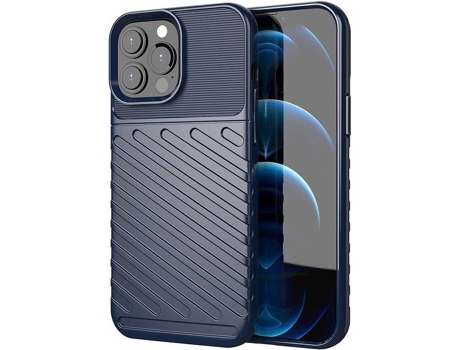 Carcasa Apple LMOBILE iPhone 13 Pro Max Silicona Trasera Azul