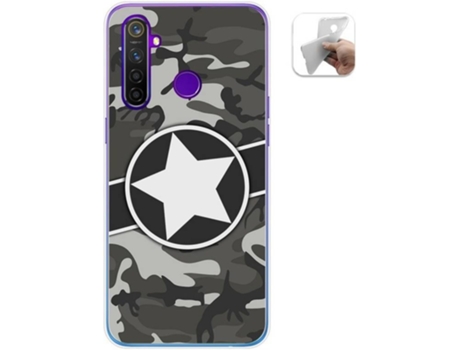 Carcasa Realme 5 Pro TUMUNDOSMARTPHONE Camuflaje 02 Multicolor