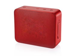 Mini Altavoz Bluetooth Inalámbrico Portátil Con Sonido Estéreo Hifi Y Graves Profundos, Ideal Para Uso En Exteriores Y En El Hogar - Rojo