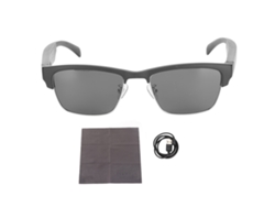 Óculos De Sol Bluetooth Inteligentes Com Lentes Polarizadas E Fones De Ouvido Aberto Para Esportes Prata