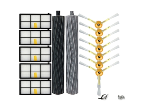 Cepillos y filtros Hepa para Irobot Roomba 800 900 Series 860 870 880 960 980 Kit de repuesto de pieza de Robot aspirador