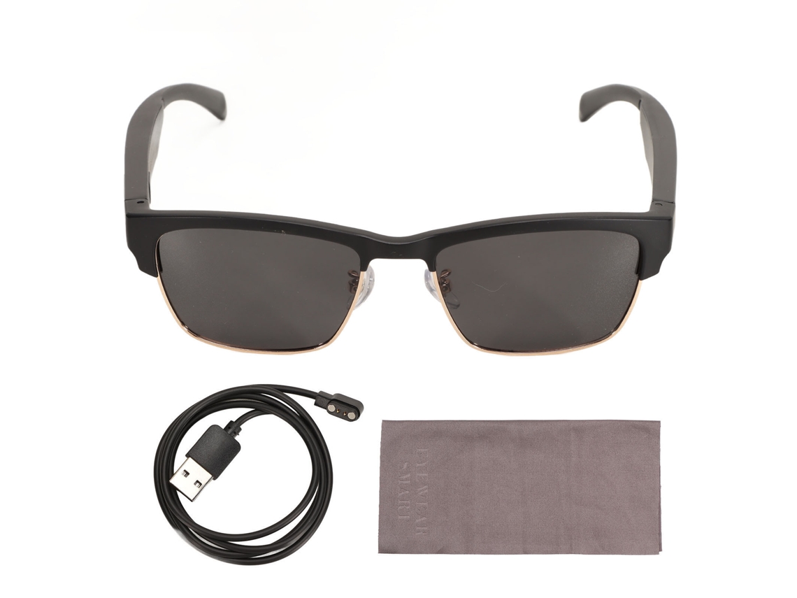 Lentes Bluetooth Inteligentes Con Sonido Estéreo Por Conducción Ósea, Resistentes Al Agua Ipx5 Para Deportes.
