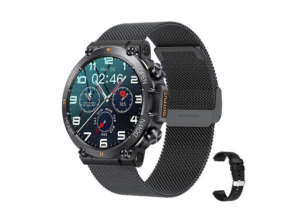 Reloj inteligente K56 Pro para hombre, Bluetooth 5.0, monitor de frecuencia cardíaca, pulsera de fitness, ideal para cumpleaños. Ly Ebike