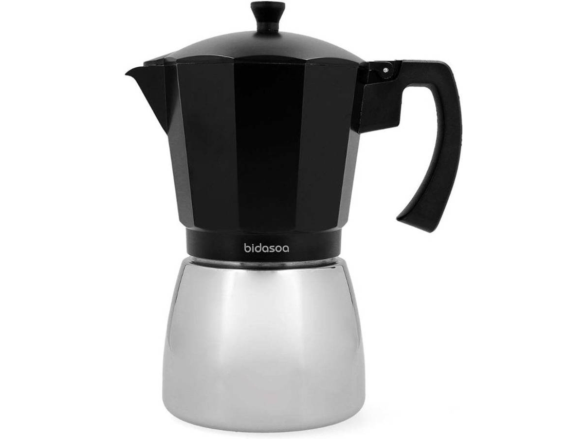Cafetera BIDASOA Tribeca (12 Tazas - Negro)